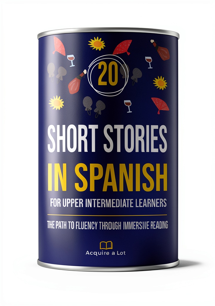 'Spanish language learning book cover'