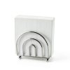 Paper Napkin Holder BNYD Chrome Dining Accessory – Classic Alloy Steel-3